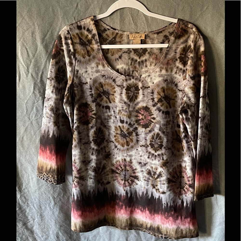 Peck and peck weekend women’s blouse Size large